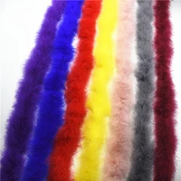 2meters 25 grams turkey feathers boa marabou feather boa shawl scarf feathers for clothes feathers for crafts plumas decoration