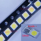 500 шт.лот Everlight 3030 SMD LED, 3 в, холодный белый цвет, 1,5 Вт, для подсветки телевизора