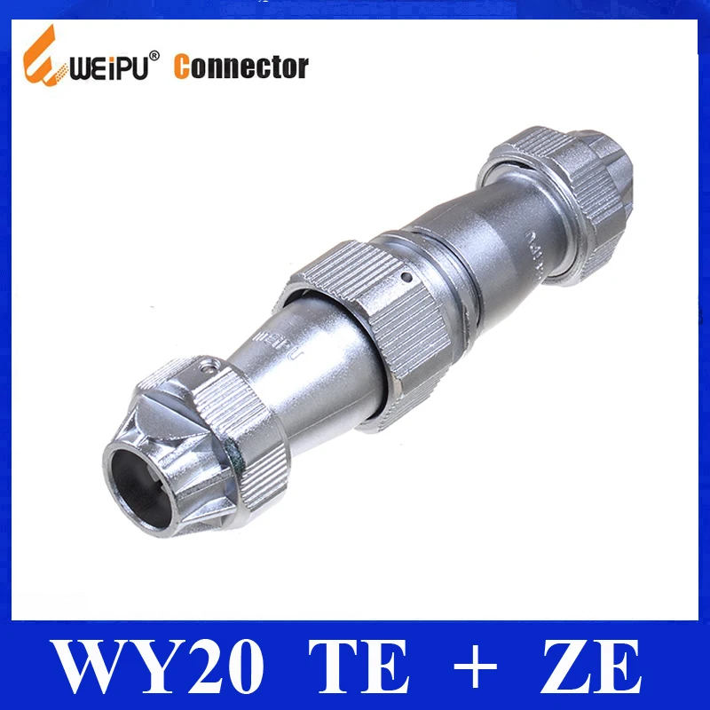 Оригинальные Weipu Connector WY20 TE + ZE 2 3 4 5 7 9 12 Pin Male зажимной штекер для кабеля ZE|4 pin female