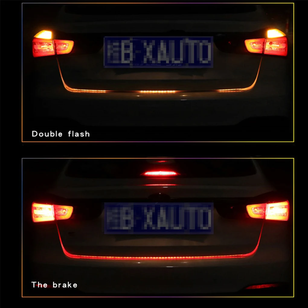 12V светодиодный задний светильник s Автомобильный для багажника RGB динамический