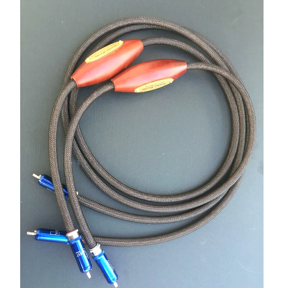 HIFI Audio RCA Cable Jorma Design Statement Interconnect with WBT-0110Ag Connector Plug | Электроника