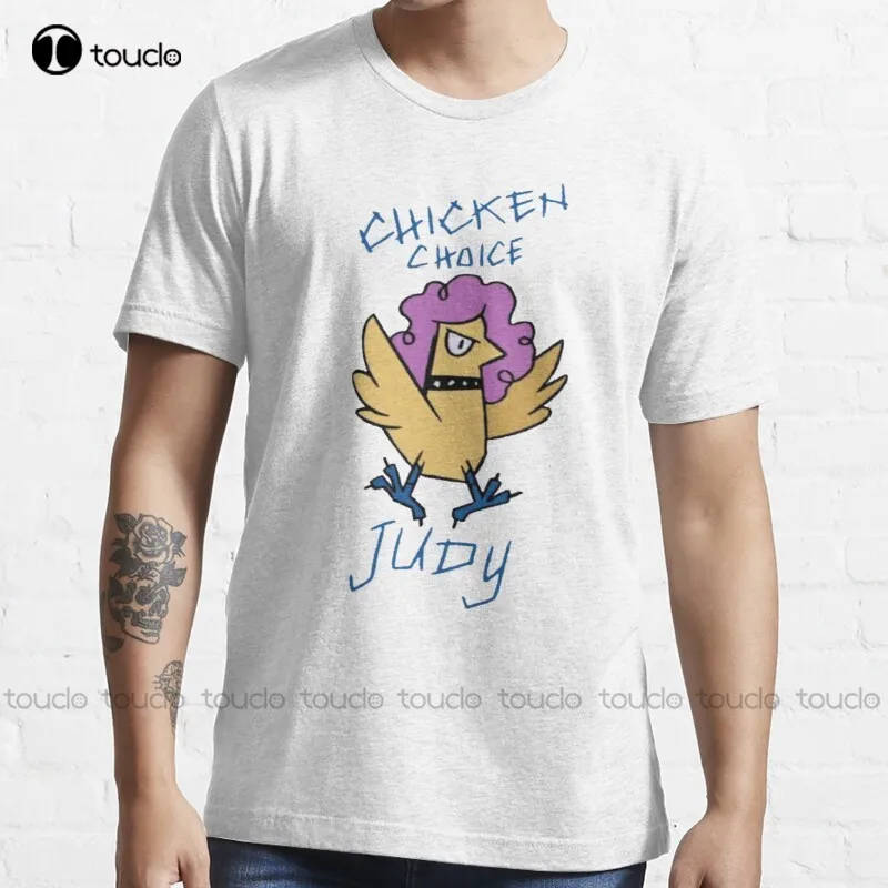 

New Infinity Train: Chicken Choice Judy T-Shirt Cotton Tee Shirt