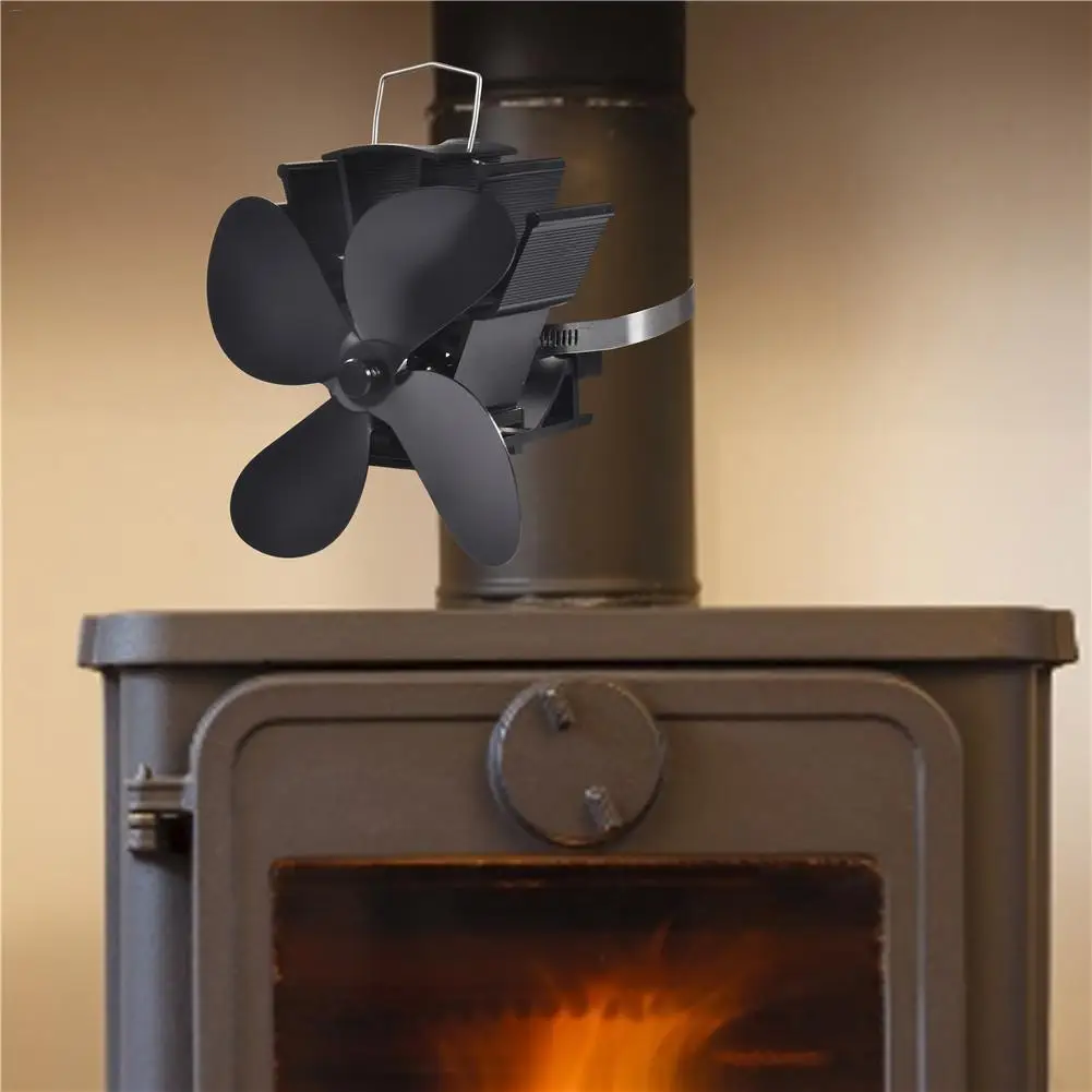 Черный камин с лезвием 4/5 дюйма рабочая деревянная горелка экологически чистый