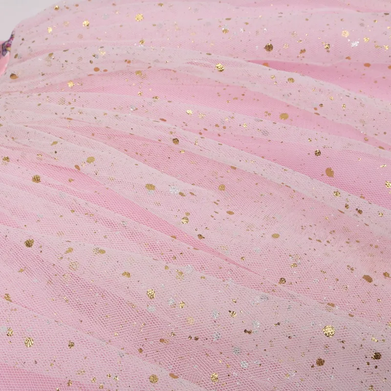 2019 Новое поступление Забавное платье с героями мультфильмов для девочек милое