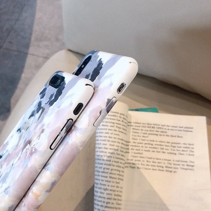 Ретро картина маслом Жесткие ПК-Чехлы для huawei P20 P30 lite P10 Mate20 Pro Honor 8X9X9 10Lite 20 V20 Nova 3 3i 4 5 5i задняя крышка
