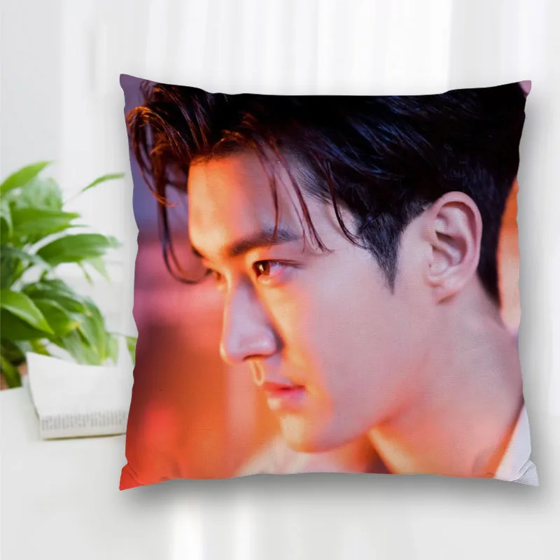 

Custom Choi Siwon Singer Pillow Slips Polyester Decorative Pillowcases Zipper Pillow Case Pillowcase Cover Square 40x40cm