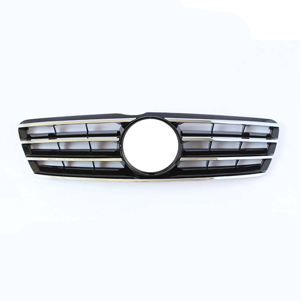 Решетка для переднего бампера автомобиля 4 контакта Benz W203 глянцевая черная