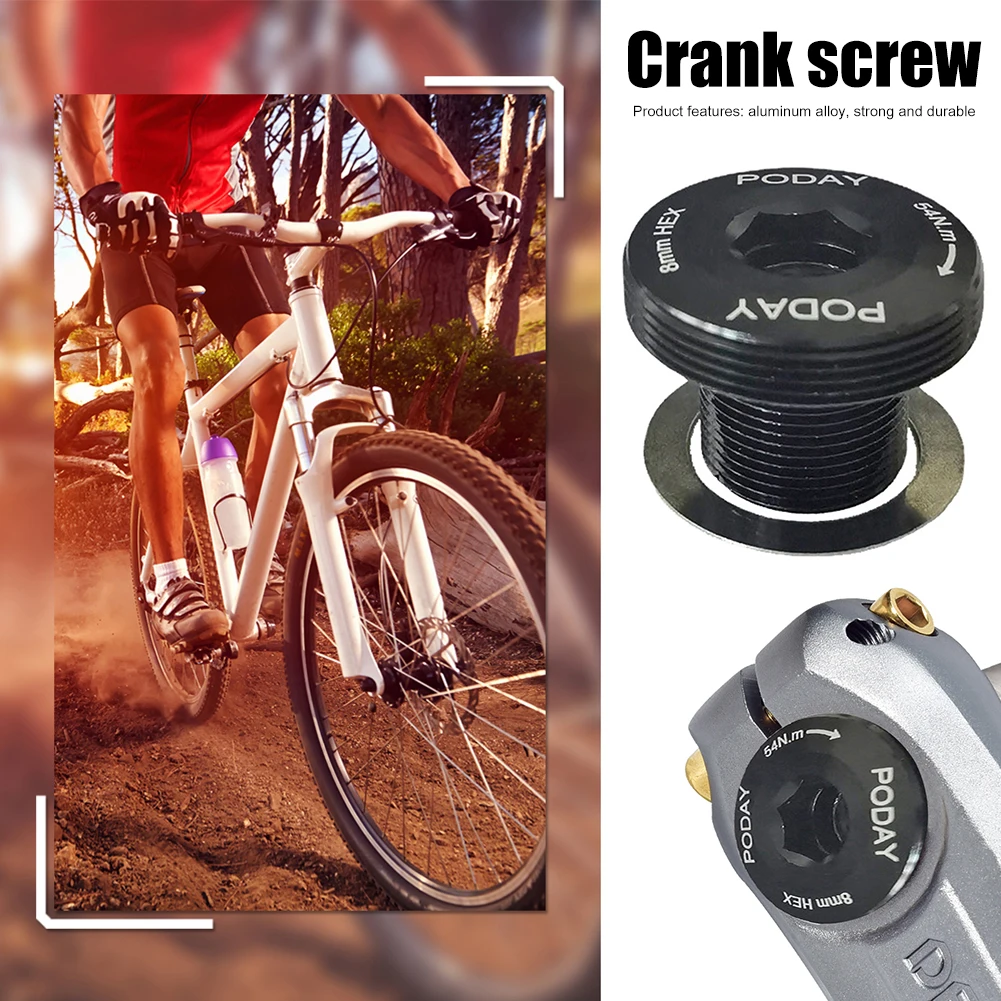 Прочные велосипедные винты из алюминиевого сплава для фиксации коленчатого вала