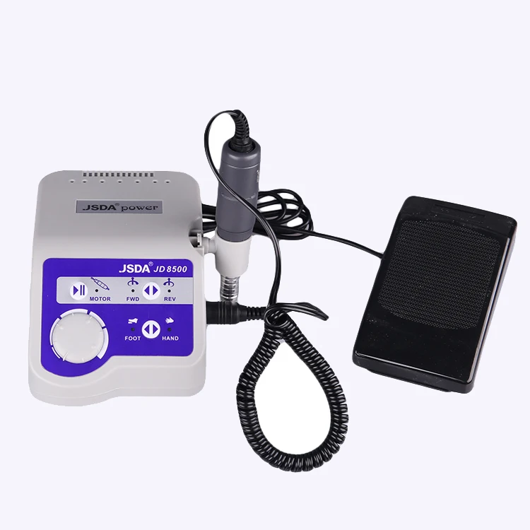 

JD-8500 Light Grey Professional High Efficiency Low Noise Nail Drill