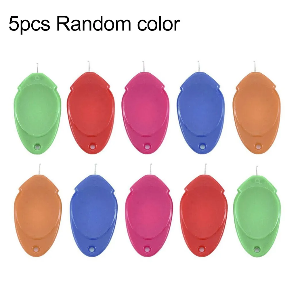 

5PCS/10PCS/20PCS Simple-Threader-Needle-Threading-Hand Or Machine-Threading Thumb Colorful Needle Threader Sewing Accessories
