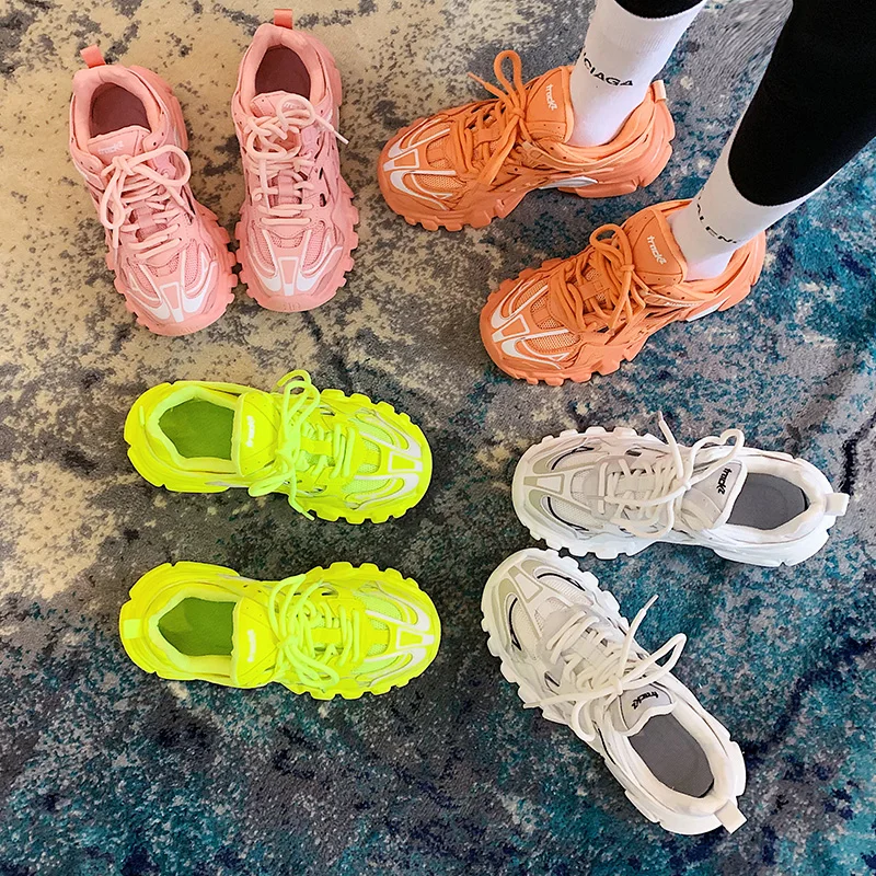 UBERU2020new couple sports shoes wild hollow pu increase bottom soft men and women running breathable casual women's | Обувь