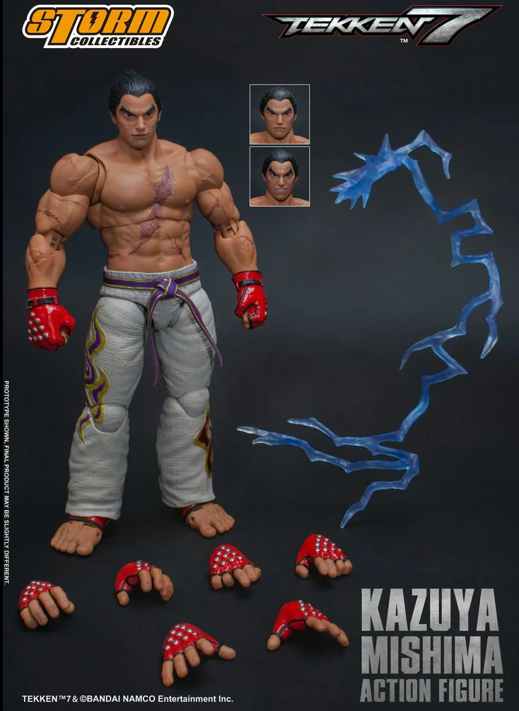 

New 1/12 doll model Storm Collectibles TEKKEN 7 KAZUYA MISHIMA Full Set Figure in stock items