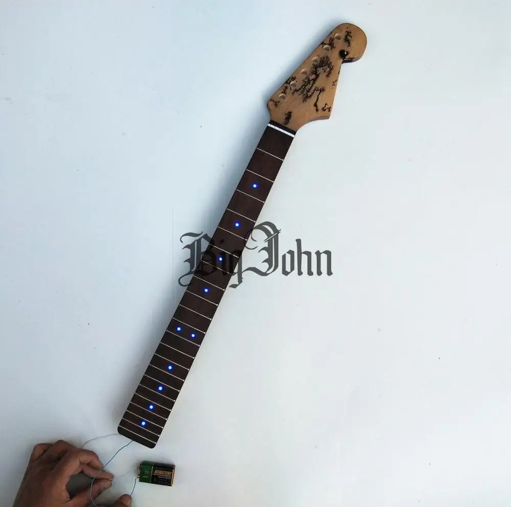 Новая полузаконченная электрическая гитара резьба по телу ST Ash & Гриф из клена