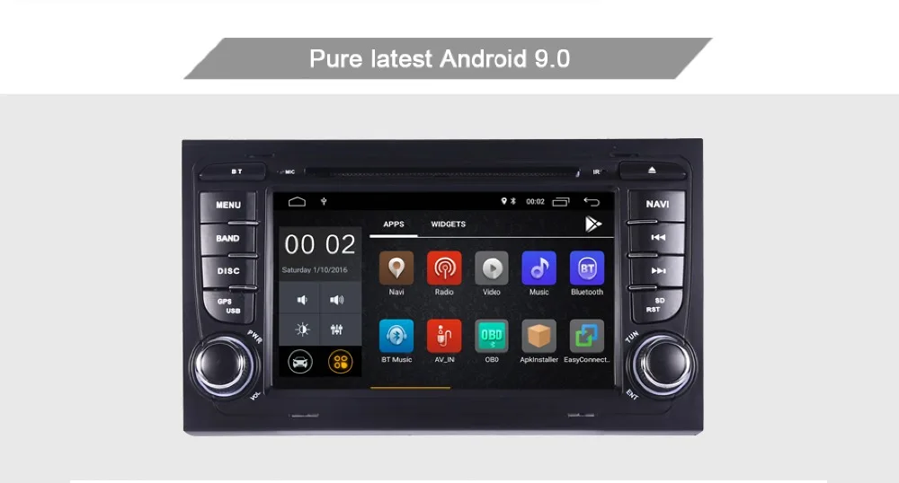Android 9,0 автомобильный gps-навигатор для Audi A4 B6 B7 S4 B7 B6 RS4 B7 SEAT Exeo dvd-плеер радио Wifi Bluetooth Автомобильный мультимедийный плеер