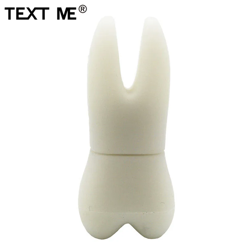 TEXT ME мультфильм 2 Модель зуб usb 0 флэш накопитель 4 ГБ 8 16 32 64 флешка|USB