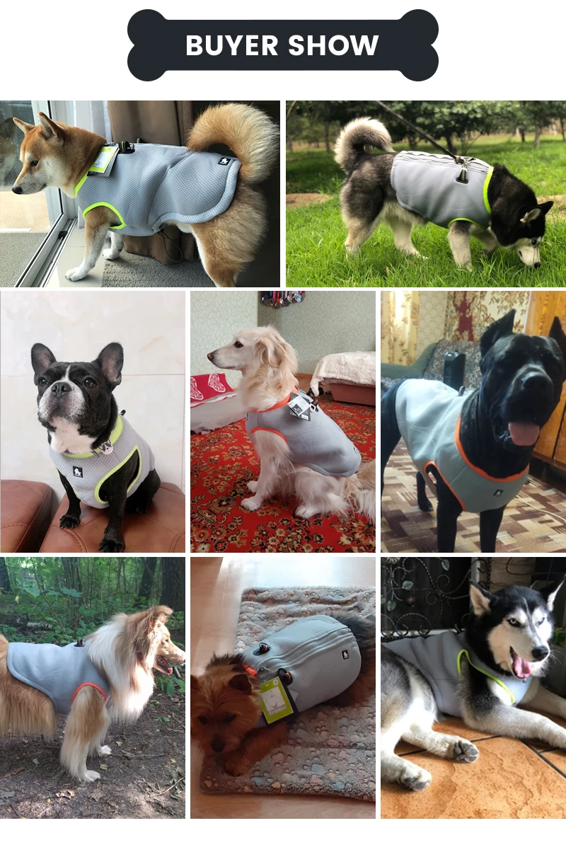 

Truelove Pet Cooling Vest Summer Clothes for Small and Big dog Warm in Winter and Cool Breathable warm and cool ropade perro