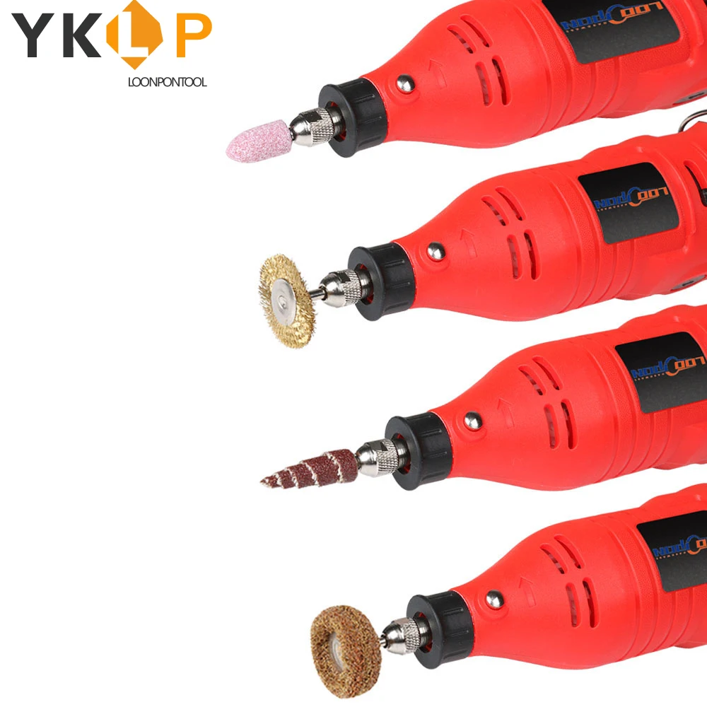 

180W Electric Drill Grinder Engraving Pen Grinder Mini Drill Electric Rotary Tool Grinding Machine for Dremel Accessories