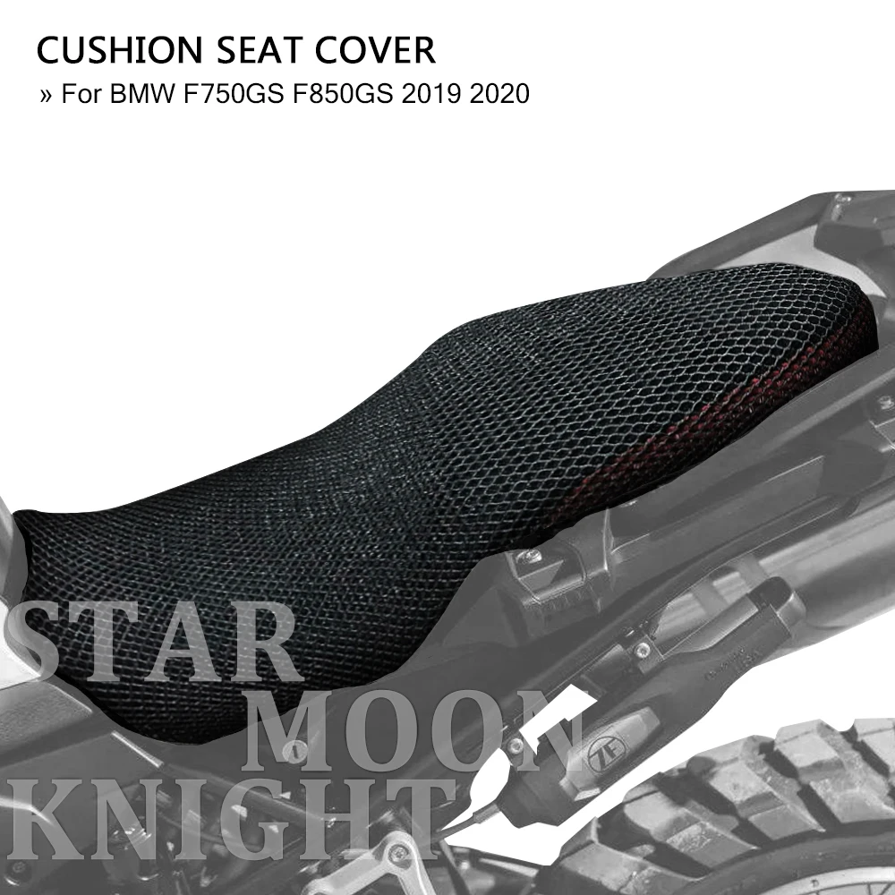 

Motorcycle Accessories Protecting Cushion Seat Cover For BMW F750GS F850GS 2019 2020 F750 GS Nylon Fabric Saddle Seat Cover