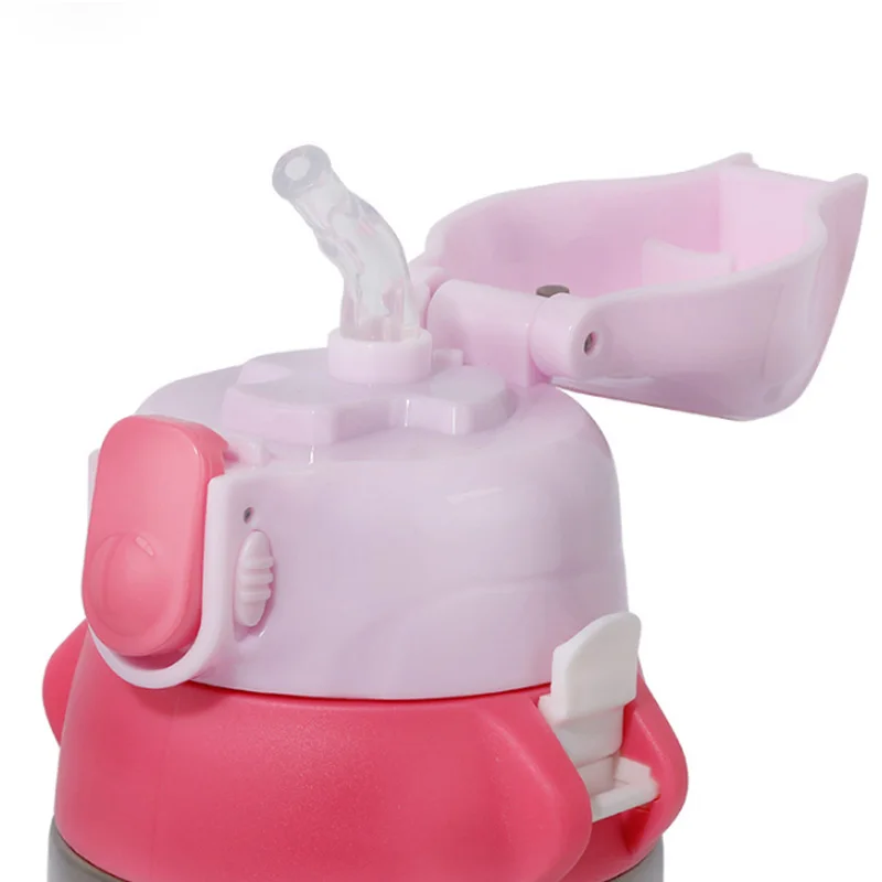 Титановая вакуумная 600 мл детская портативная бутылка для воды Детская фляжка