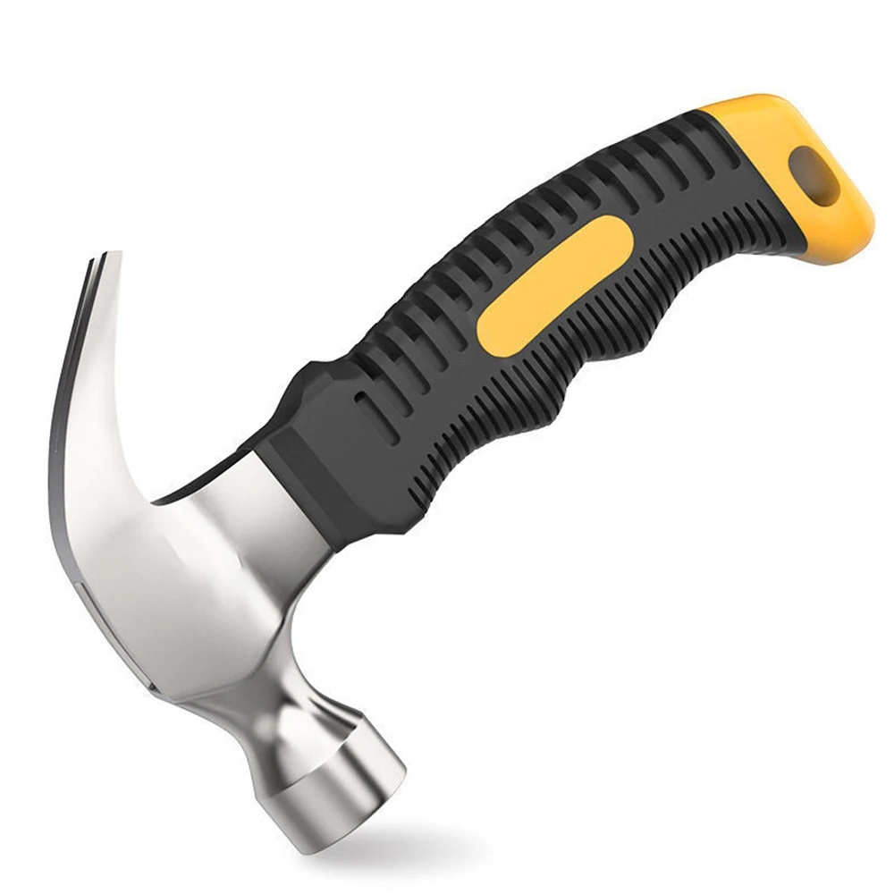 

Steel woodworking percussion tool metal mini claw hammer shockproof hammer wear-resistant non-slip handle easy to carry