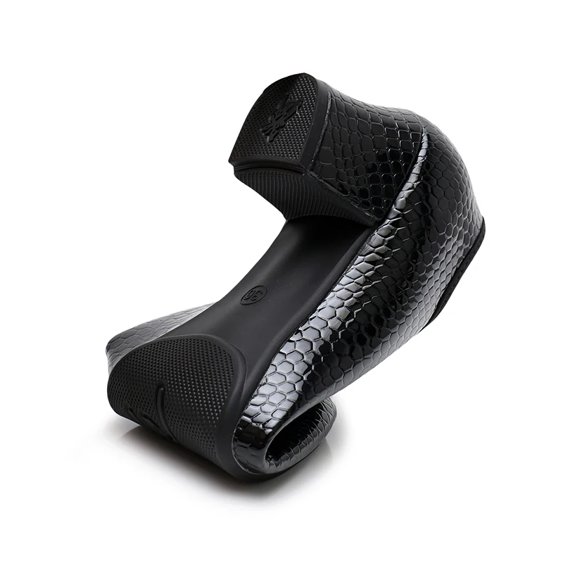 Туфли унисекс для латиноамериканских танцев из натуральной кожи на каблуке 5 см |