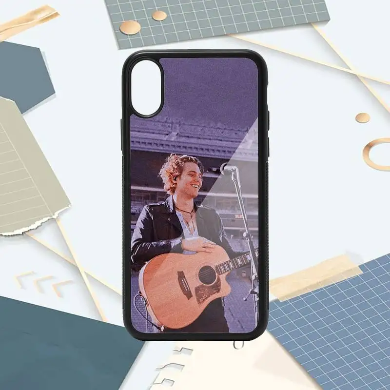 

Luke Hemmings singer Phone Case PC for iPhone 11 12 pro XS MAX 8 7 6 6S Plus X 5S SE 2020 XR