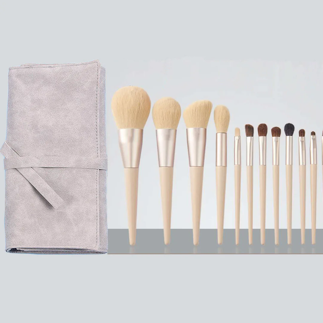 

12 Pcs Makeup Brushes Set Soft Concealer Eyeshadow Foundation Blush Lip Eyebrow Brushes Set For Face Make-up Cosmetic Tools Kit