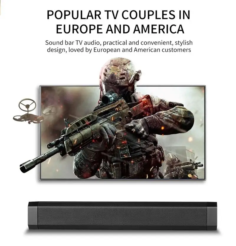 FELYBY Lp-089 беспроводной Bluetooth динамик Саундбар стерео мини аудио музыкальный плеер Домашний кинотеатр тв сабвуфер