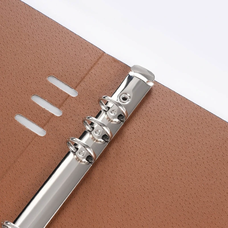 

A5/A6 PU Notebook Notepad Loose-leaf Diary Business Journal Planner Agenda Organizer Note Book Binder 6 Holes Office School