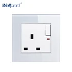 Настенная розетка со светодиодсветодиодный светкой, 110-250 в, 13 а