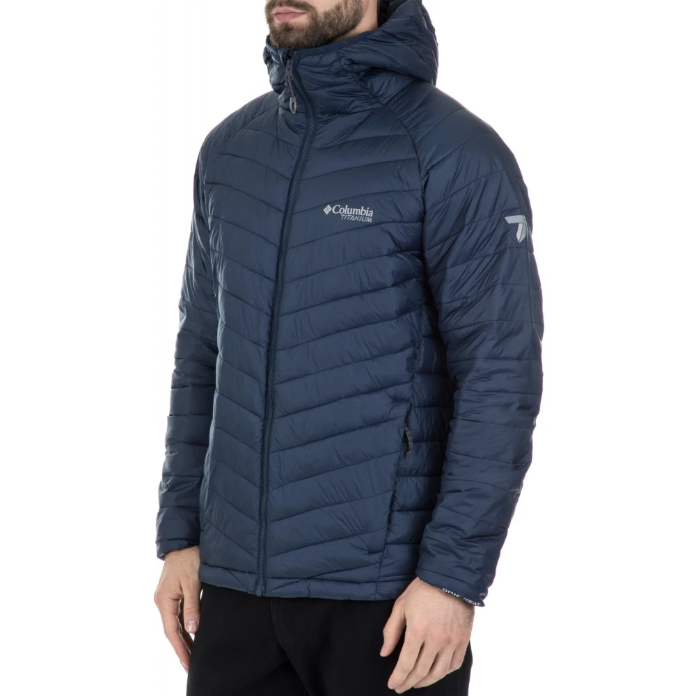 Куртка утепленная мужская columbia snow country синий | Спорт и развлечения