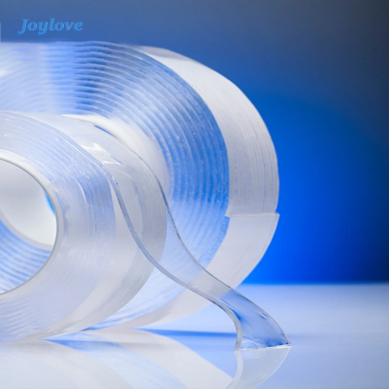 

JOYLOVE Nano Tape Strong Washing Magic Sticker Transparent with The Same Paragraph of Seamless Adhesive Magic Woodworking