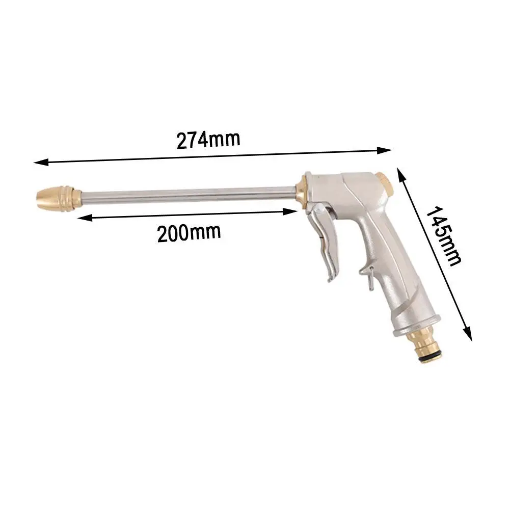 

2021 High Pressure Washer Car Washer Water Gun Garden Watering Foam Sprinkler Water Cleaning For Garden Hose Tools Gun Nozz P8N9