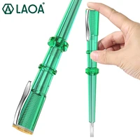 laoa multi function copper head electric test pen electrician test pen electric test flat blade screwdriver