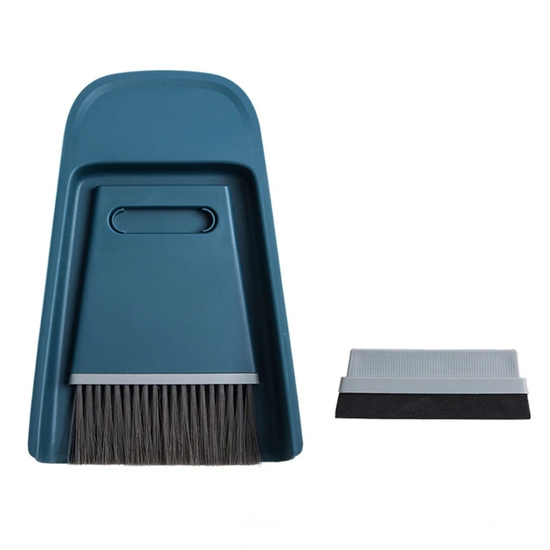 

Desktop Cleaning Broom Dustpan Combo Mini Handy Dust Cleaning Sweeping Brushs Dustpan for Tables Desk Counertop Keyboard