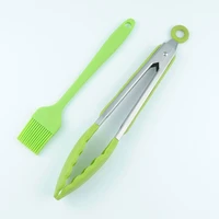 high temperature food clip food grade silicone kitchen tongs durable cooking tong clip clamp accessories salad serving bbq tools