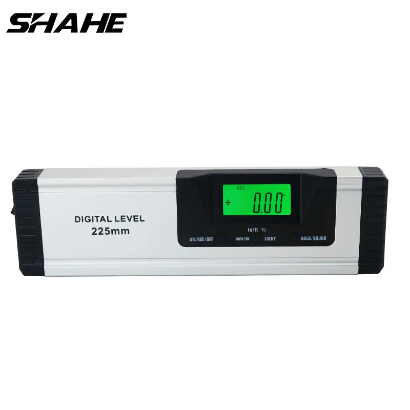 SHAHE Digital Protractor Electronic Level with/without laser Aluminum Alloy Angle Finder Inclinometer Digital Spirit Level 225mm