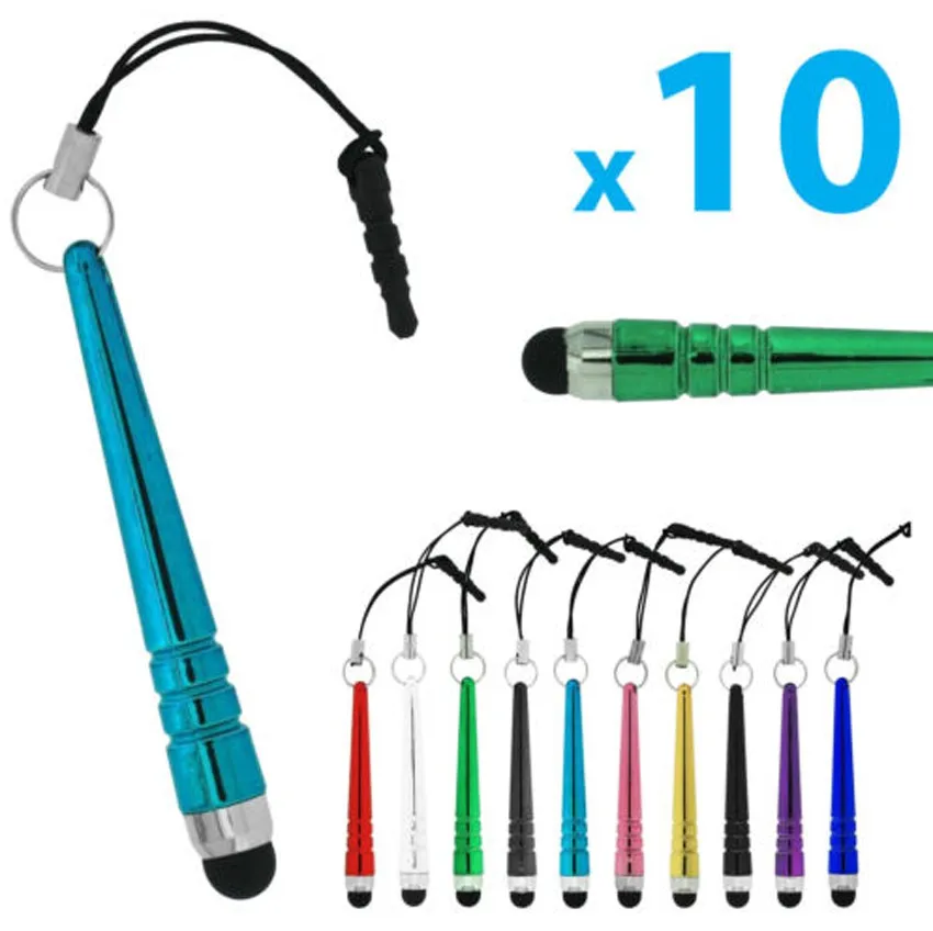 10PCS Universal Mini Capacitive Screen Stylus Touch Pen For iPad Sumsang All IOS Android Smart Touch Screen Phone Tablets Pen
10PCS Universal Mini Capacitive Screen Stylus Touch Pen For iPad Sumsang All IOS Android Smart Touch Screen Phone Tablets Pen