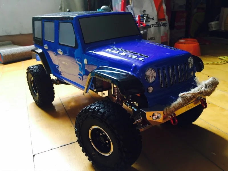 2 шт. 1/10 RC 313 мм Колесная база Jeep Wrangler Rubicon ПВХ корпус для Рок Гусеничный осевой SCX10 D90 TAMIYA CC01 hsp Monster truck