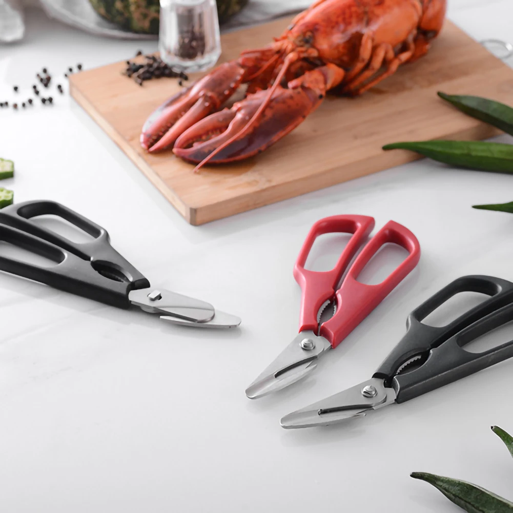 Нержавеющая сталь ножницы для морепродуктов Омар рыба нож креветок креветки