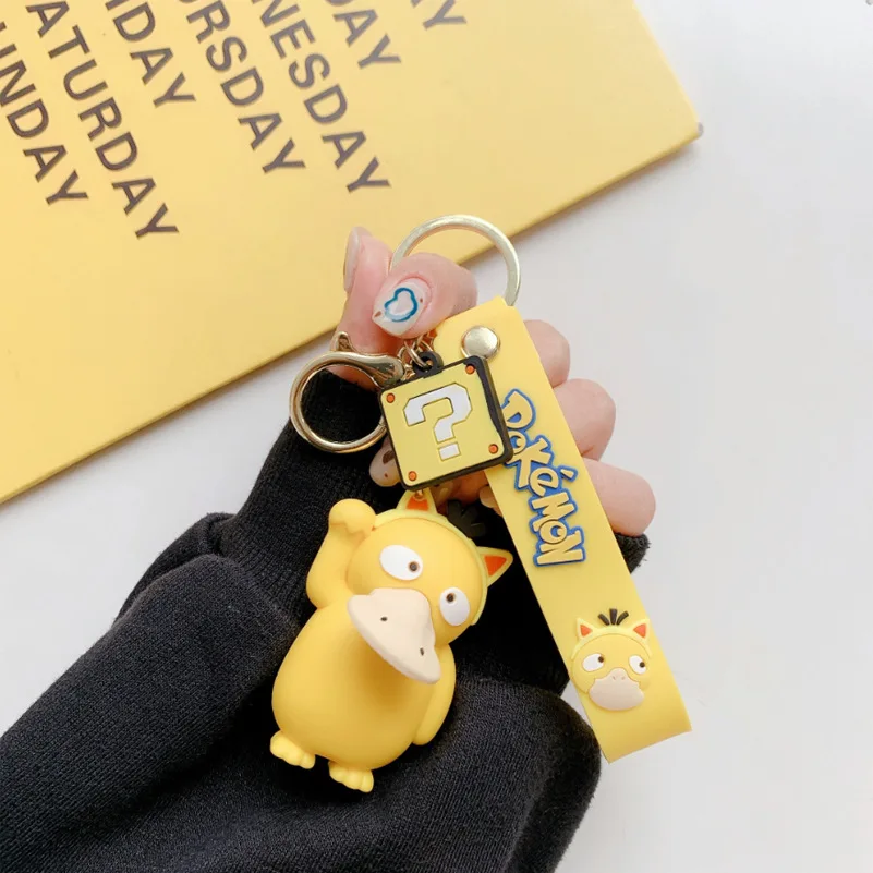 Новые игрушки Pokemon Keychian для детей кольцо ключей в виде Пикачу психоутки