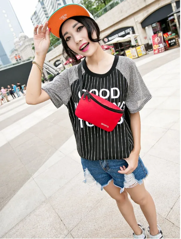 Сумка для бега Водонепроницаемый нейлоновая поясная сумка ремень отдыха на