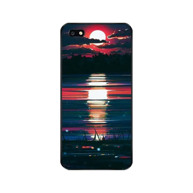 

Starry Sky Pattern landscape Phone Case For OPPO R9 R11 R15 R17 RENO Realme S PLUS Normal 2z 3 5 C2 pro