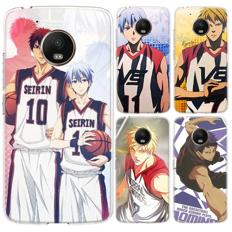 

Anime Kuroko's Basketball Case For Motorola Moto G9 G8 G7 + Power G6 G5S G4 E5 E4 Plus Mobile TPU Transparent Silicone Cover