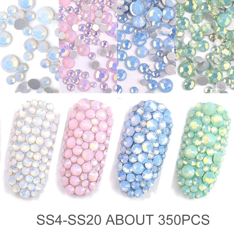 1 шт. 3D нейл-арта наконечники со стразами украшения для ногтей Mix Размеры