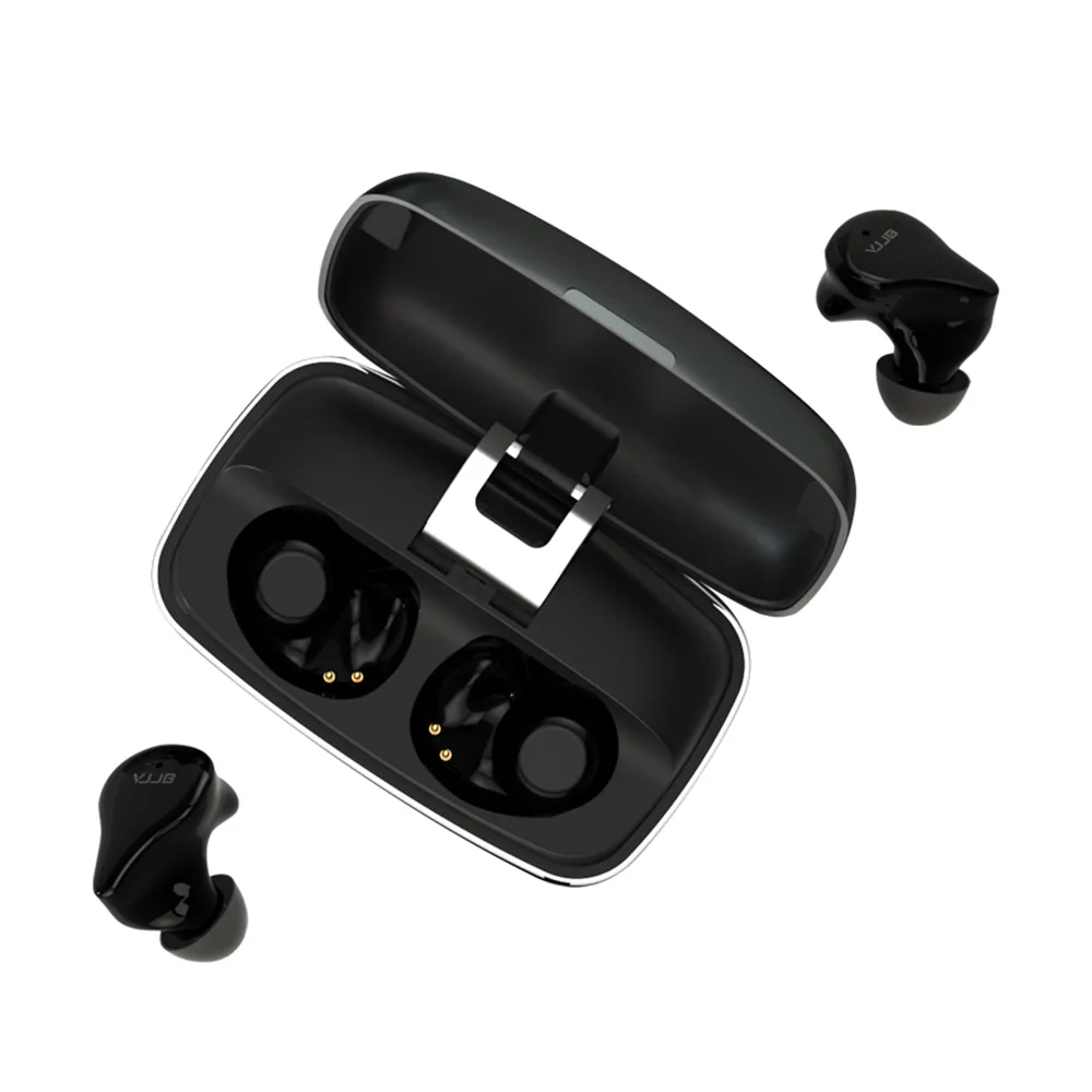 VJJB V8 TWS Bluetooth 5.0 earphone Headset 6MM Dynamic Driver In Ear Monitor Portable HIFI Stereo Running Sport True Wir | Электроника