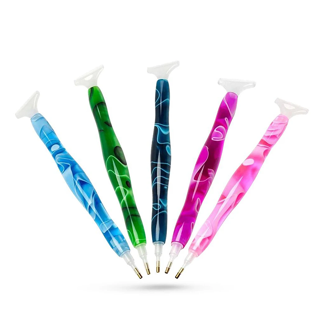 

Handmade Point Drill Pen For 5D Diamond Painting Drill Pen Diamond Embroidery DIY Tools With Accessories Rhinestone Point Pencil