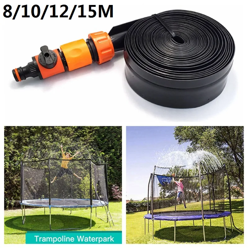 Летняя вода спринклер батут задний двор аквапарк Аксессуары Открытый Сад Водные