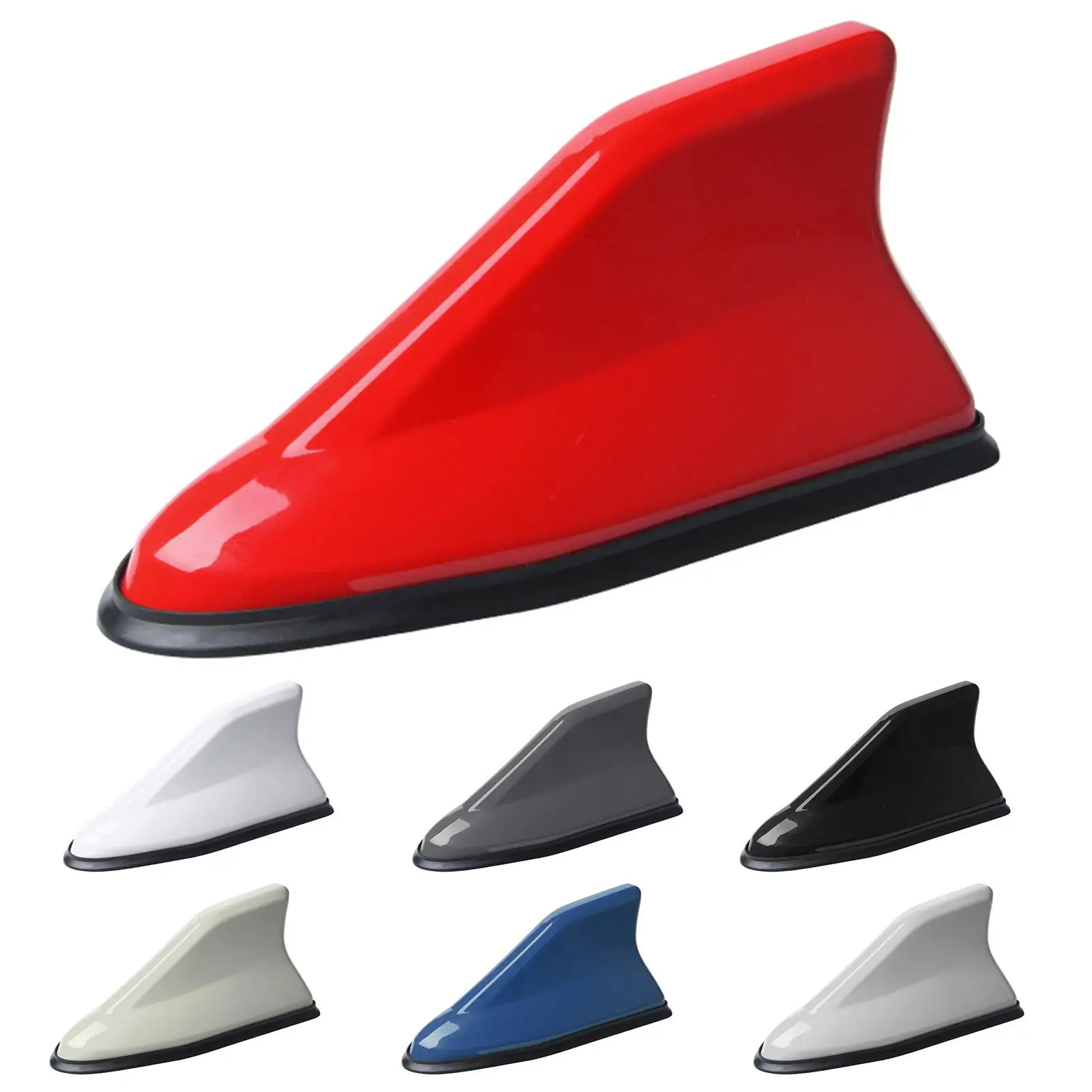 

Universal Car Shark Fin Antenna Radio Signal FM Univeresal Water-proof Roof Tail Aerial Car Styling Accessories Exterior