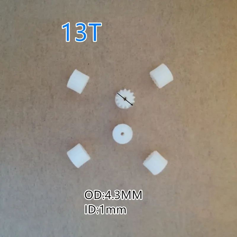 5/10/50/100/200 шт маленький мотор шестерни 13 T 4 3*1 0 мм зубьев для mjx X400 V2 x400 x600 Quadcopter